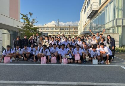 タイから来た高校生との交流会👦👧🎉
